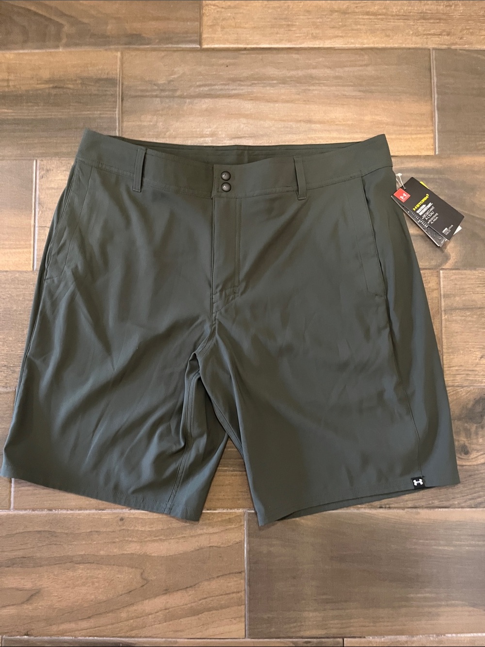 Under Armour Men's Dark Olive Storm Shorts